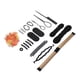 thumbnail image 4 of Herramienta para peinar el cabello, 20 piezas Herramienta para trenzar el cabello Accesorio para peinar el cabello Juego de herramientas para trenzar el cabello Diseño fácil de usar, 4 of 8