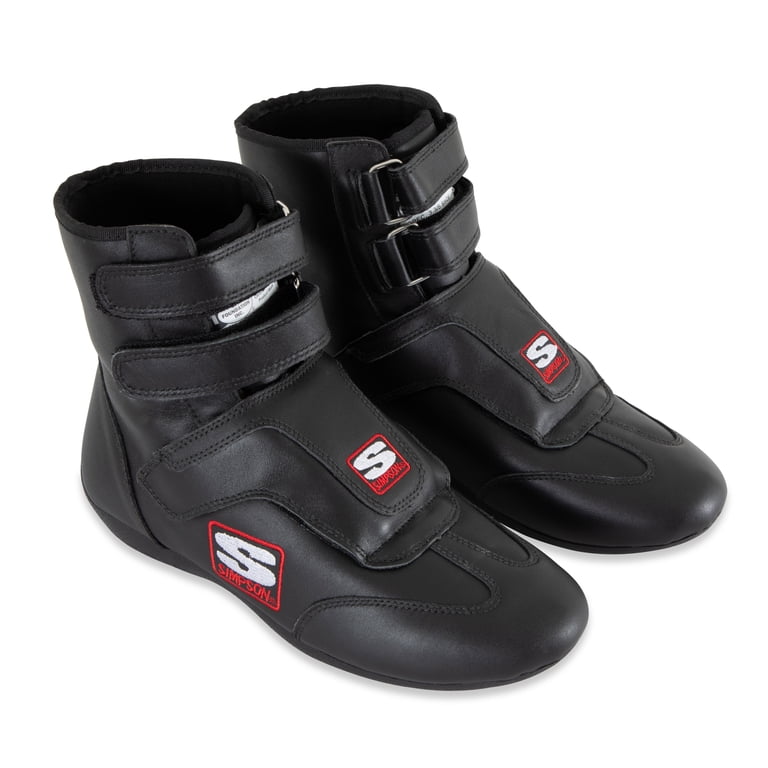 Simpson Racing SP850BK Stealth Sprint Driving Shoes Adult Mens 8.5 