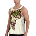 thumbnail image 2 of Salouo Largemouth Bass Fish (3) for Men's Tank Tops,Sleeveless Muscle Shirts for Men Quick Dry Workout Tank Top Gym Muscle Tee Fitness Bodybuilding Sleeveless T Shirt-XX-Large, 2 of 7