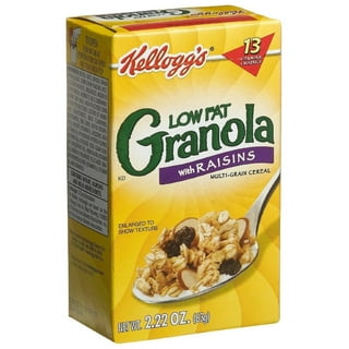 kellogg's low fat granola raisins 