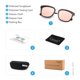 thumbnail image 5 of Cyxus Lentes de Sol Polarizadas Gafas para Mujeres 100% Bloquear UV Anteojos Anti Deslumbramiento Antireflejante 1913N01 Cyxus Style, 5 of 5