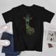 thumbnail image 2 of Giraffe T-shirt Fluorescent T-shirt Animal T-shirt Unisex For man woman Gift shirt, 2 of 5