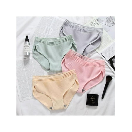 

6 PACK Women s Tag Free Cotton Brief Panties (Regular & Plus Size)