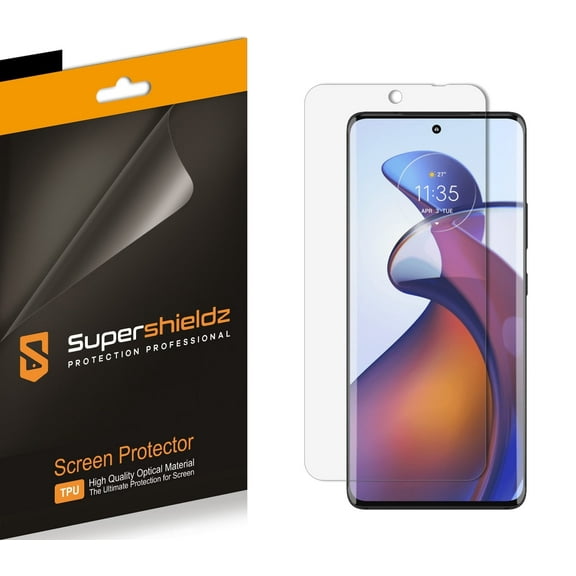 (2 Pack) Supershieldz Designed for Motorola Edge 30 Fusion Screen Protector, High Definition Clear Shield (TPU)