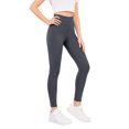 thumbnail image 3 of Resicozy Girls Leggings with Pockets Athletic High Waisted pant Workout Active Dance Running Yoga Pants for Kids3-12 Years Dark Gray 160, 3 of 5