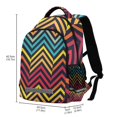 thumbnail image 3 of ALAZA Streak Line Backpack Elementary School Bag Bookbag Travel Rucksack, 3 of 7