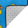 thumbnail image 4 of Cartoon Cute Duck With Glasses_A Shaggy Area Rug, Rugs for Living Room Bedroom Non Slip Door Mat Indoor Carpet Machine Washable Nursery Home Decor Floor Mats for Entryway 60x39in-#, 4 of 5