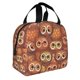 thumbnail image 2 of Disketp Brown Owl Bolsa Térmica para Almuerzo para Hombre y Mujer, Ideal para Trabajo, Senderismo y Picnic, 2 of 8