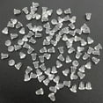 thumbnail image 4 of 500PCS Silicone Earring Backs, Soft Earring Stoppers, Clear Earring Backs (500pcs Bullet), 4 of 4