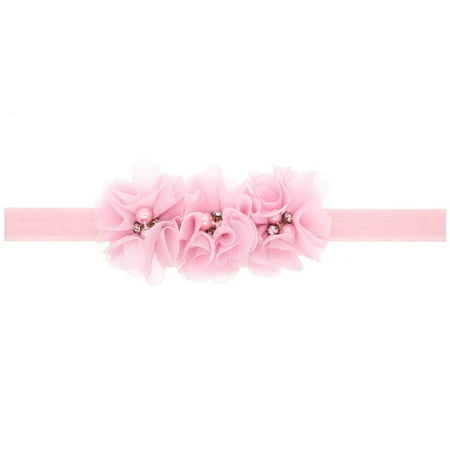 

Flower Headband Kids Baby Girls Rainbow Floral Hair Band Flower Headwear