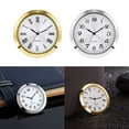 thumbnail image 5 of 2.16 Inch (55 mm) Quartz Clock Fit-up/Insert with Arabic Numeral, Quartz Movement (Silver Trim), 5 of 5