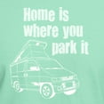 thumbnail image 3 of CafePress - Home Is Where You Park It Dark T Shirt - Men's Classic Graphic Cotton T-Shirt, 3 of 4