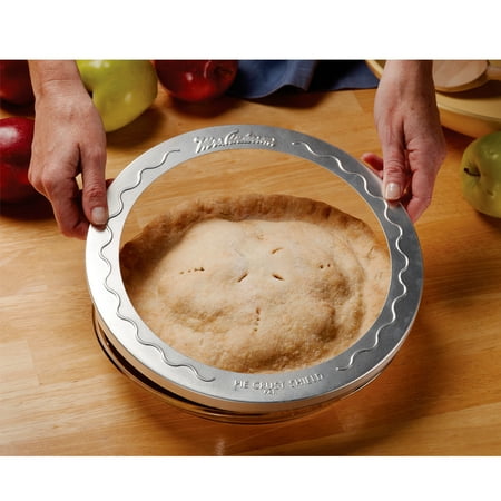 Andersons Aluminum Baking Pie Crust Shield Reusable 10