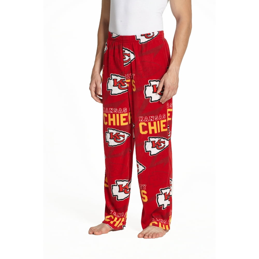 NFL - NFL Kansas City Chiefs Primetime Men's AOP Fleece Pant - Walmart.com - Walmart.com