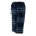 thumbnail image 4 of Men's Flannel Pajama Shorts - Super Soft Cotton Plaid Shorts with Pockets and Drawstrings - Sleep and Lounge Design 3, Small, 4 of 6