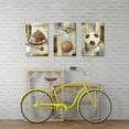 thumbnail image 3 of Hieng Vintage Sports Canvas Wall Art Baseball Basketball Football Picture Poster Prints Boy Room Painting Toddler Playroom Balls Teens Men Gift for Office Living Room（Only canvas）, 3 of 6