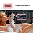 thumbnail image 3 of Greenadscape Soporte Impermeable Para Teléfono De Pared En Con Sin Perforaciones Color Rosa, 3 of 7