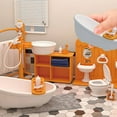 thumbnail image 4 of BESTSKY Dollhouse Furniture Set Stimulate Creativity Doll House Furniture and Accessories Set Miniature Scene Dollhouse Accessories Bedroom Accessories, 4 of 4