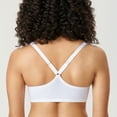 thumbnail image 3 of DELIMIRA Women's Front Closure Racerback Bra Seamless Plunge Underwire Unlined Bras, 3 of 6