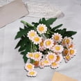 thumbnail image 5 of Yonrjhukm Artificial Silk Chamomile Daisy Wedding Flowers, Realistic Faux Floral Decoration for Home, Photography, and Events, Long-lasting, Allergy-friendly Polyester Fiber Blooms, 5 of 6