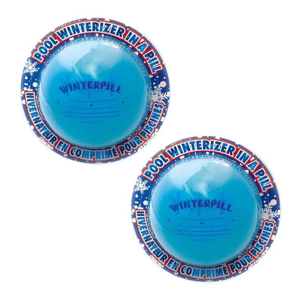 2 Pack AquaPill WinterPill 2 ¾" Swimming Pool Pill