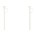 thumbnail image 1 of Pajita Repuesto Silicona Con Funda para 20/30/40 Oz (beige), 1 of 4