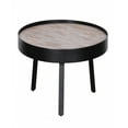 thumbnail image 1 of Table Basse Industrielle Multi-Grains Ronde de 21 Po, 1 of 1