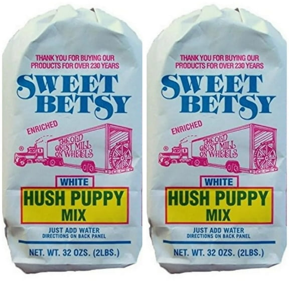 Atkinson's Sweet Betsy White Hush Puppy Mix with Onions (2) 2lb Bags