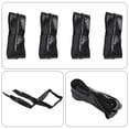 thumbnail image 3 of Yimiti 4Pcs Pickleball Paddle Racket Overgrip Tape Badminton Tennis Paddle Grip Tape,Black, 3 of 8