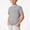 Gray, variant on Vornjynx Boys Short Sleeve T-Shirt Crew Neck with Pocket Short Sleeve Casual Summer Comfort Tee Gray Size 8