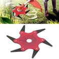 thumbnail image 4 of Desbrozadora de césped NikouMX Bordeadora de césped de aleación cortador de cuchillas de seis hojas, 4 of 8