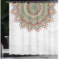 thumbnail image 4 of Ambesonne Ethnic Shower Curtain, Mandala, 69"Wx84"L, Multicolor, 4 of 5