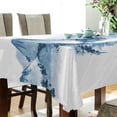 thumbnail image 3 of SKYSONIC Chinese Style Tablecloth Waterproof Washable Polyester Square Table Cover Durable Tablecloth for Kitchen Dining Table Party Decor (60 X 120 Inch), 3 of 7