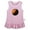 Pink Sleeveless Dresses #A, variant on Nature Mars Planet Pattern Dresses For Baby, Newborn Babies Skirts, Infant Princess Dress, 0-24M Kids Graphic Clothes (Pink Sleeveless Dresses, 0-6 Months)
