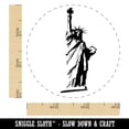 thumbnail image 2 of Statue of Liberty Sketch Rubber Stamp for Scrapbooking Crafting Stamping - Small 3/4 Inch, 2 of 7