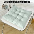 thumbnail image 4 of Tuvgenk Patio Chair Cushions Square Green Non-Slip Outdoor Seating Cushions Flock Summer Easy To Install for Indoor，Lounge, 4 of 6