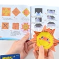 thumbnail image 3 of Kit de origami de 108 hojas para niños, 54 patrones de origami de dibujos animados 3D con libro instructivo de origami, papel de origami para proyectos de arte y manualidades/juguetes, principiantes, 3 of 5