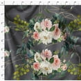 thumbnail image 4 of Soimoi Rayon Fabric Leaves & Ranunculus Floral Printed Craft Fabric by the Yard 56 Inch Wide, 4 of 5