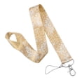 thumbnail image 1 of Unique Bargains Neck Lanyard with Metal Hook, Marble Texture Cool Badge Lanyards ID Card Holder Keychains, Style 1, 1 of 5