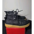 thumbnail image 4 of Ni - ke Ni - ke SF Air Force 1 Mid GS Boy's Size 6.5Y/Womens 8 |AJ0424-001 | Black Sneakers, 4 of 5