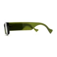 thumbnail image 4 of Lunettes de Soleil Œil de Chat Étroites pour Femmes Vert Noir, 4 of 4