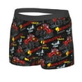 thumbnail image 2 of Wukai Monster Truck Print Men’s Underwear Breathable Boxer Briefs,&nbsp;Moisture Wicking & Breathable-Large, 2 of 7