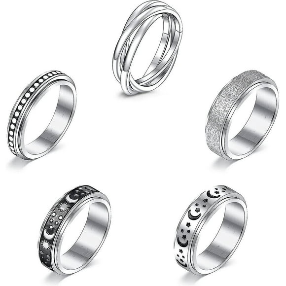 Fidget Rings Anxiety Ring For Women Spinner Ring For Anxiety Fidget Anxiety Ring Fidget Ring Spinner Ring