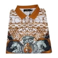 thumbnail image 6 of Men Sports Polo Shirt MIZUMI Black Edition Soft Micro Poly Fashion 56575-A Multi, 6 of 11