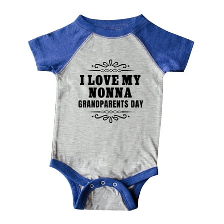 

Inktastic Grandparents Day I Love My Nonna Gift Baby Boy or Baby Girl Bodysuit