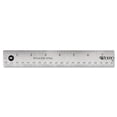 thumbnail image 2 of Stainless Steel Office Ruler With Non Slip Cork Base, Standard/metric, 15" Long | Bundle of 10 Each, 2 of 3