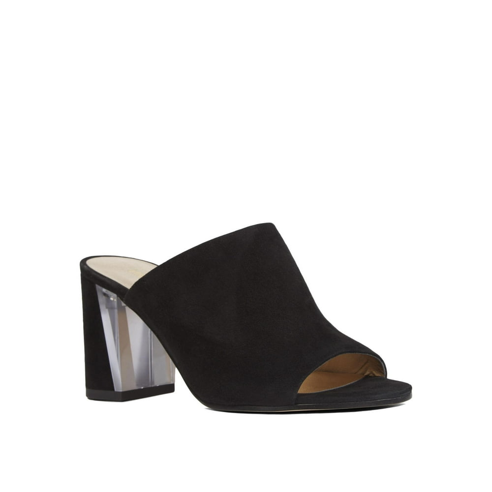 nine west high heel mules