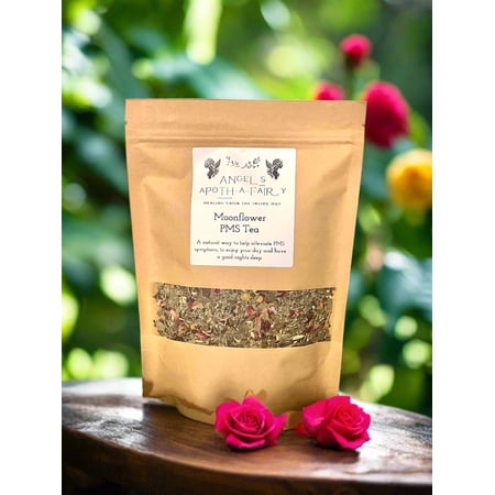 PMS (Moonflower) Tea – Natural Relief for Cramps, Bloating & Mood Swings