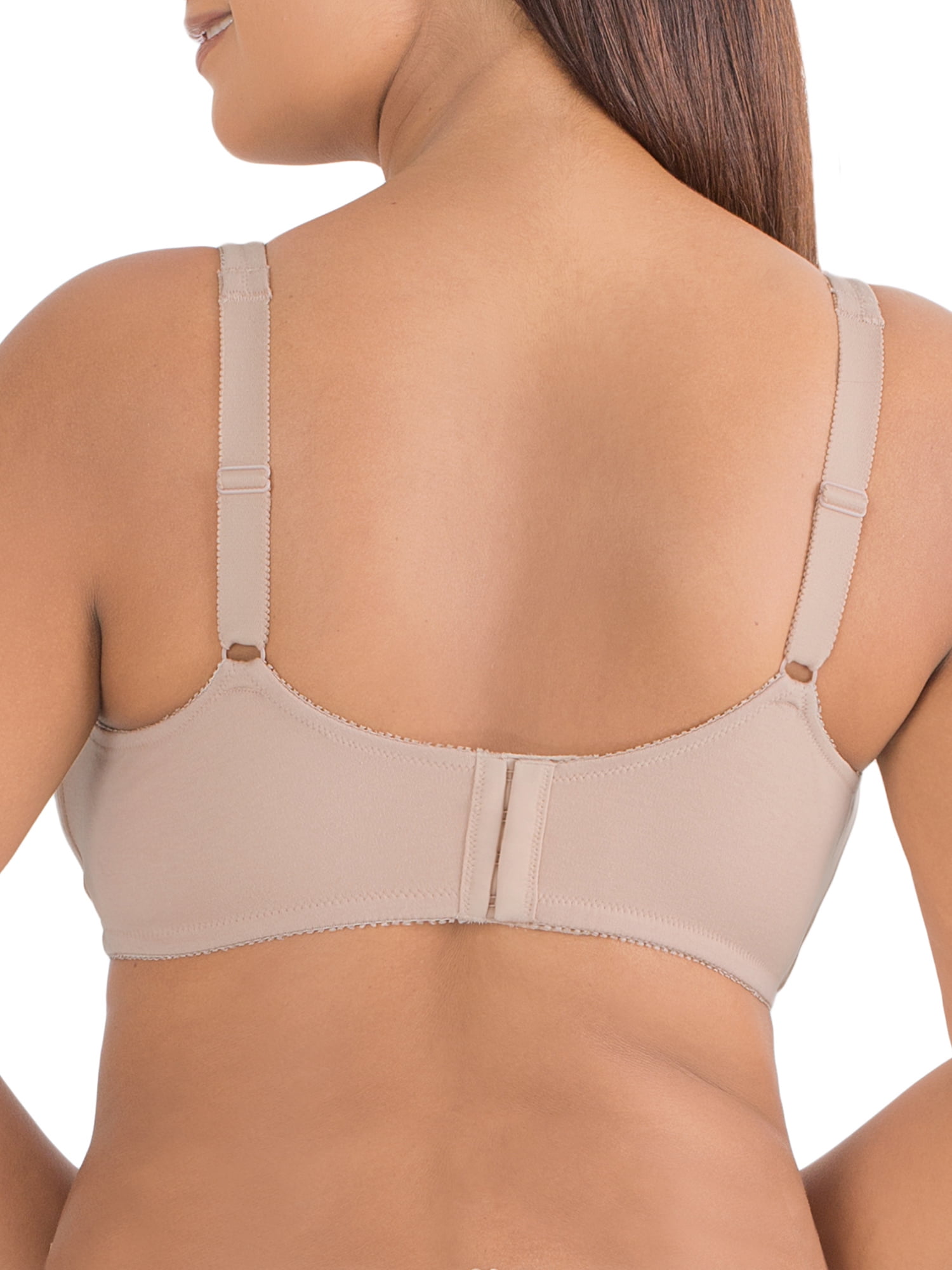 Fruit of the Loom Women's Plus Size Wirefree Bra, Style 96715, Sizes 36C to 44D