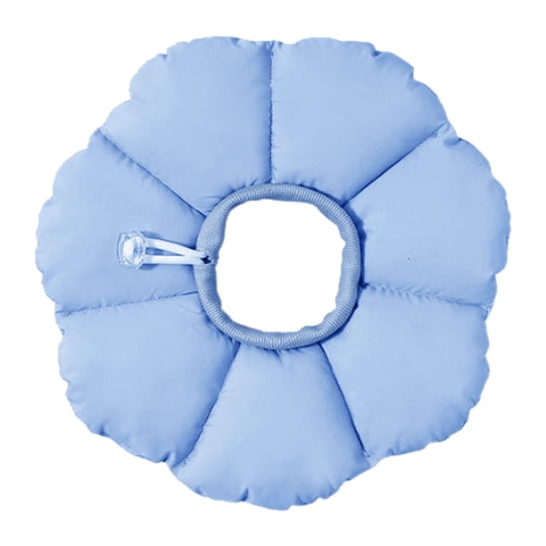 Collar para gatos con forma de flor y cordón ajustable para evitar que se laman